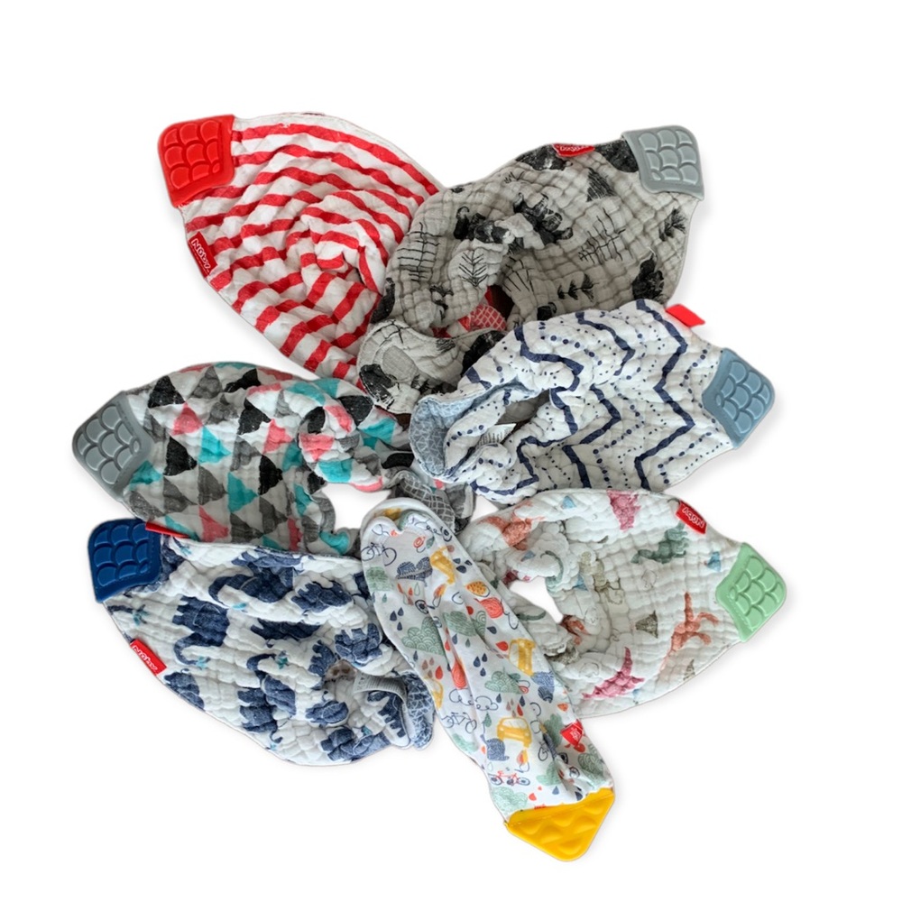 Nuby Reversible Bibs With Teether